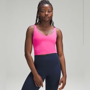 Sonic pink Lululemon align tank